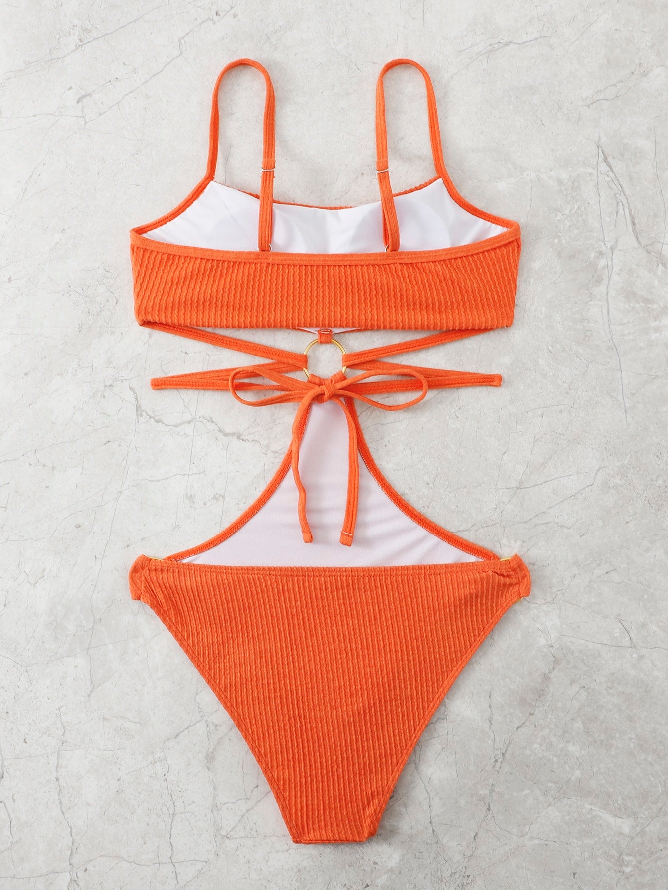 Stylish Cut-Out One-Piece Swimsuit