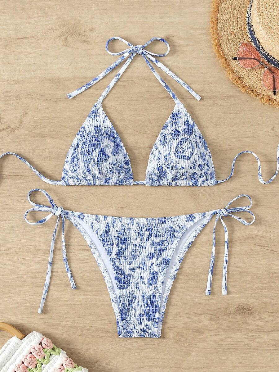 Summer Beach Swimwear Set - Tropical Tide