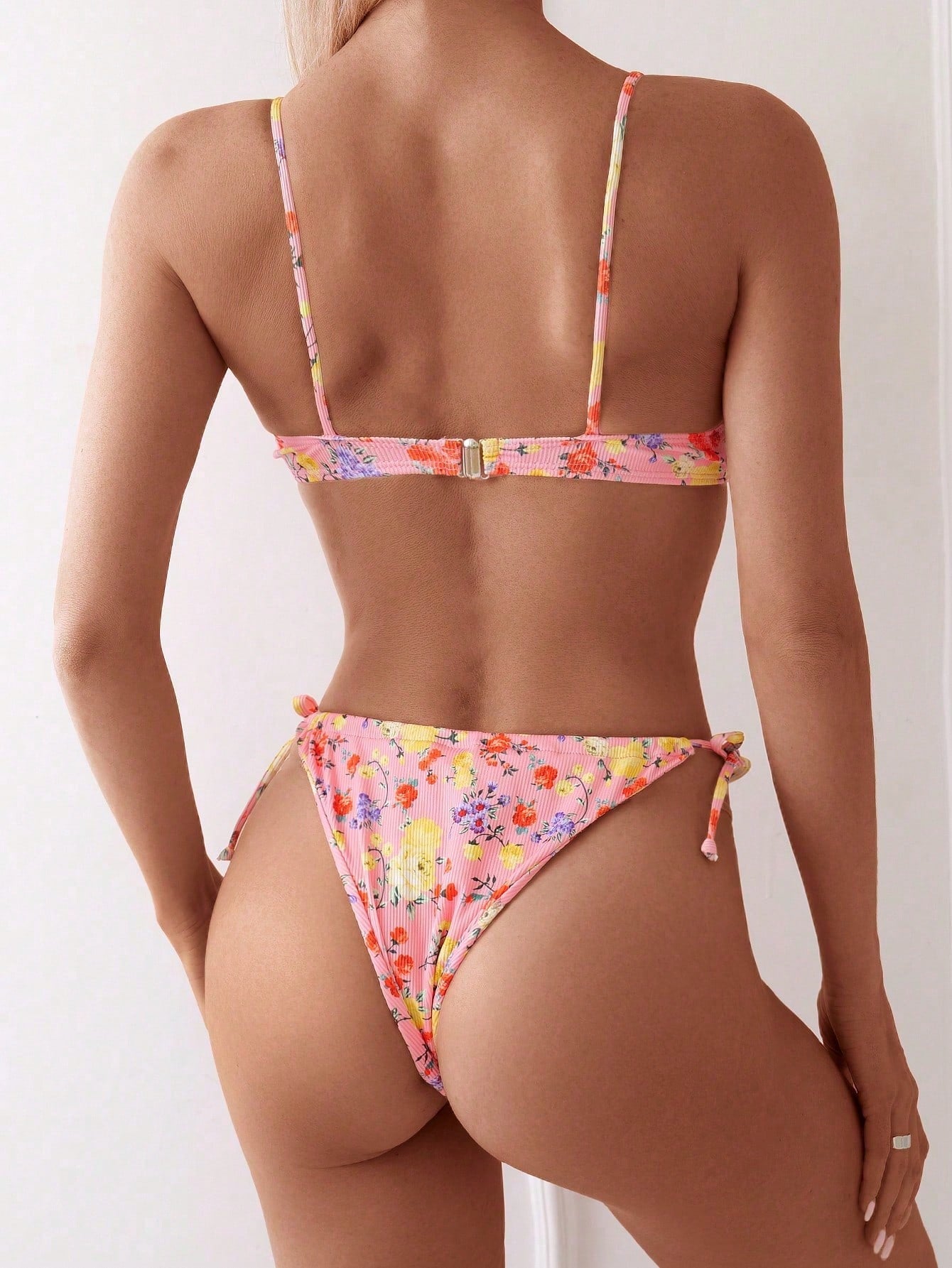 Coastal Escape Printed Bikini Set - Tropical Tide