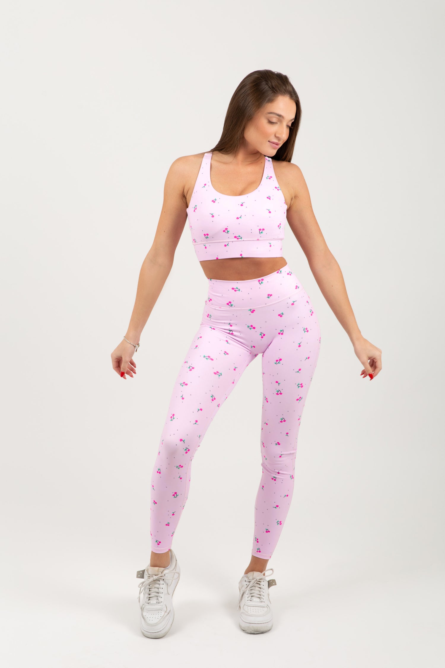 Dancing Cherry Yoga Set